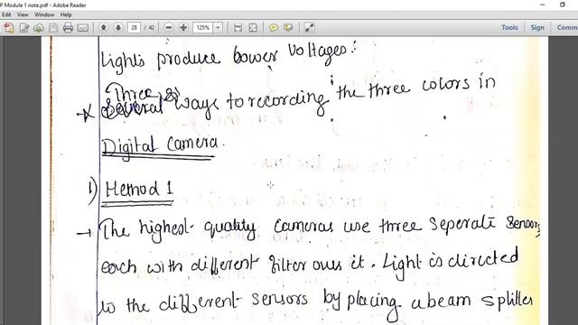DIP Module 1 Part 7- Digital Camera working смотреть онлайн