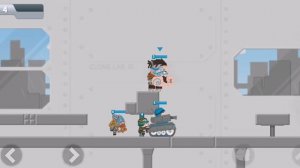 30 красных клонов на 1-го синего клона в песочнице в Clone Armies.