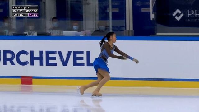 Tsai-En CHIANG (TPE) Women Free Skating | Courchevel 1 2021 смотреть онлайн