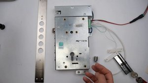 Замок на двери без нажимной гарнитуры ALABAY-LATCH 72.16-U