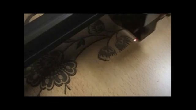 GCC LaserPro Interior Art Design --Laser engraving