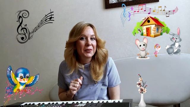 Музичне заняття"У королевстві висоти". Високі та низькі звуки. смотреть онлайн