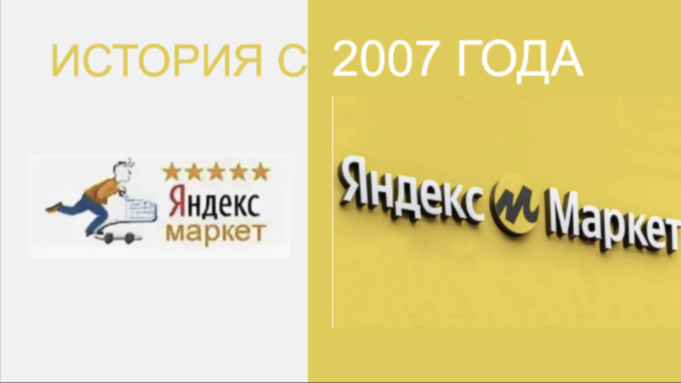 История развития Яндекс маркет