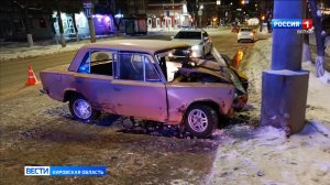 На Воровского погиб 20-летний водитель автомобиля ВАЗ-2101