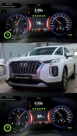 До/после stage 1 на Hyundai Palisade