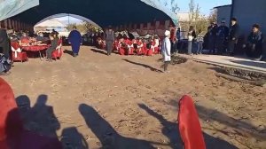 Кобил бахши элни хизмадида  туйида