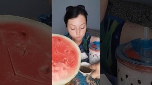 Сладкий арбуз.Ласка.Sweet watermelon. Tenderness.