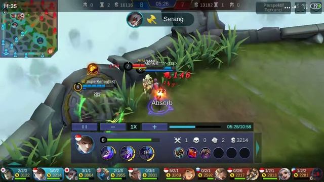 Top global gusion first kill kecepatan nomer 1 смотреть онлайн