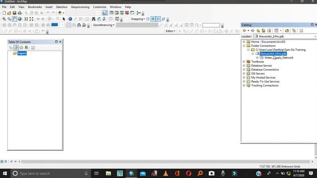 G.I.S Software....How to create Geodatabase...በአማርኛ смотреть онлайн