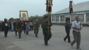 Из истории Высокинского храма. Крестный ход с Табынской иконой Божией Матери.