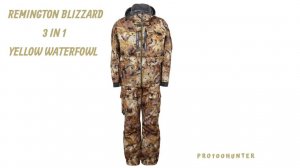 Костюм remington blizzard 3 в 1 yellow waterfowl