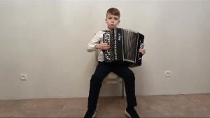 Васильев Семён Ильич_7-13_соло_“Попурри на темы песен военных лет" ("Катюша", "Три танкиста")