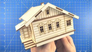 Деревенский Домик - Сборка Модели