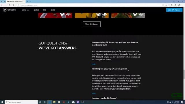 EA Access Review in 2019 - Now on PS4! Is it a Good Value? Has it Changed? Xbox One or PS4? смотреть онлайн