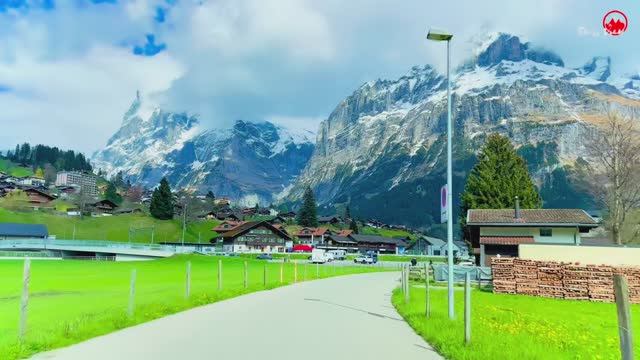 🇨🇭Поездка по Швейцарии _ Гриндельвальд, красивая швейцарская деревня