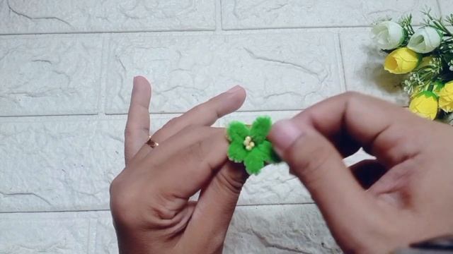 Bunga dari kawat bulu /cukup dengan jari saja cara buatnya /bunga cantik смотреть онлайн