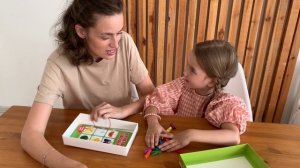 Игра с прищепками Фрукты-Овощи ПР05