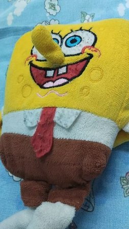 мягкая игрушка губка Боб (для подписчиков)