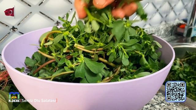 Topla,Temizle, Doğra, Yoğurtla ve Servis Et; Zahmetsiz Semizotu Salatası | Soğuk Mezeler [K.DERE]