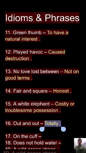 Idioms & Phrases #viralshort #viralnews English grammar schools translation🔄🔤
