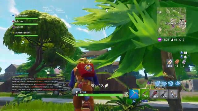 JUGANDO CON LA SKIN DE CABEZA DE HAMBURGUESA "TOCHO" смотреть онлайн