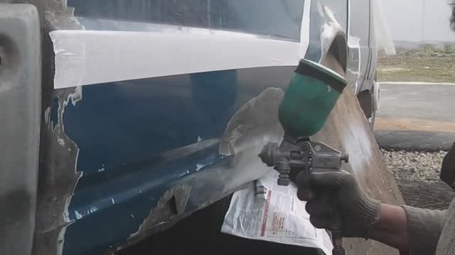 Покраска Газели, часть 2 ))))