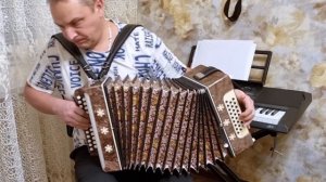 Чёрный ворон мелодия на гармони