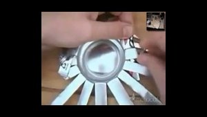 Пепельница из алюминевой банки medium