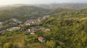 3 участка с домом на холме