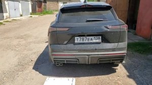 33) Jetour Dashing (Джетур Дашинг). Пробег 6232 км. Насадки на глушитель.