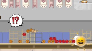 малыш комментирует игру, котик в спортзале 😆 #игры #маленькиеигры #котэ #котики