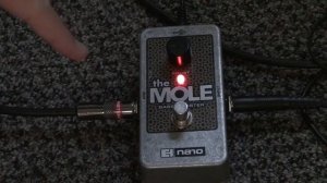"The Mole" Bass Pedal With Guitar -- Electro-Harmonix