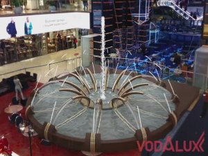 3D визуализация. Проект фонтана в торговом центре в Калужской области №111