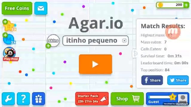 Agari.io #2 смотреть онлайн