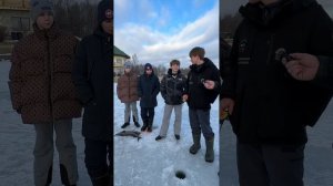 Что думает молодежь о рыбалке? В чём кайФ зимней рыбалки???