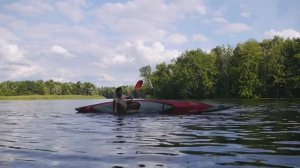 Кильнулся на байдарке Ладога. Ladoga kayak.