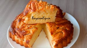 Шарлотка нежная и воздушная │ Пирог с яблоками