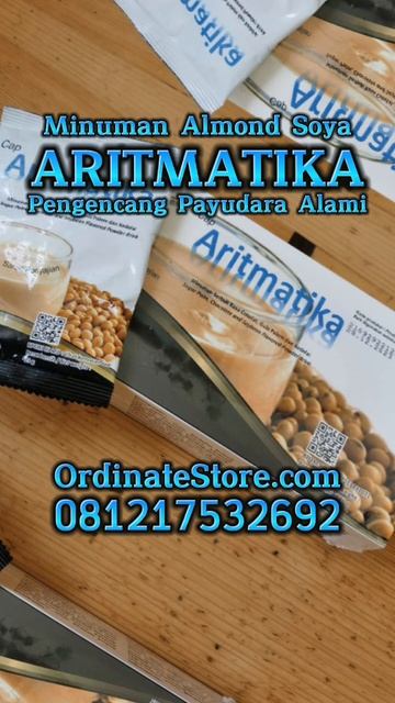 Cara Menaikkan Payudara Yang Kendur Minuman ARITMATIKA SOYA ALMOND, WA 081217532692, OrdinateStore.