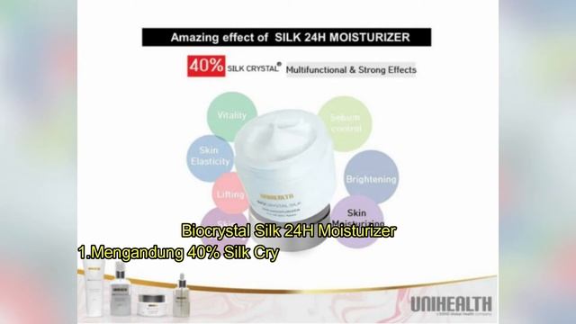 BIO CRYSTAL SILK - Skincare Korea Berbahan dasar Sutera Alami смотреть онлайн