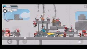 Куча танков против самой сильной базы в Clone Armies.