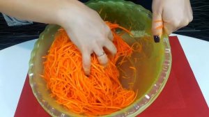 Морковь По Корейски за 5 минут Вкуснейшая Корейская Морковка Быстро Просто Вкусн