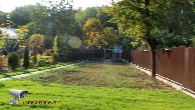 Установка видеонаблюдения в загородном доме. Компания 