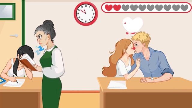 Secret High School Kissing GamePlay смотреть онлайн