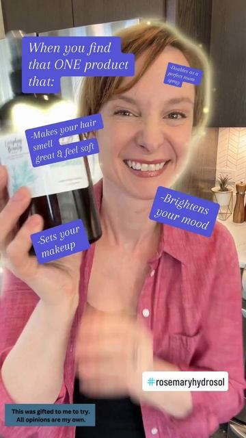 This is Perfect 💖 Everyday Beauty Rosemary Hydrosol Spray for Hair, Skin, and Room Spray