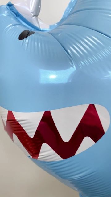 Фольгированный шар Динозаврик Трицератопс Голубой 32"/82см смотреть онлайн