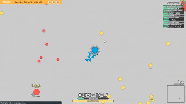 Playing more DIEP.IO смотреть онлайн