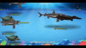 Dino Water World Basking Shark & Henodus Vs Diplocaulus Boss