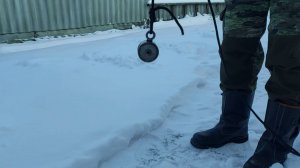 Как использовать поисковый магнит зимой. Делюсь своим опытом