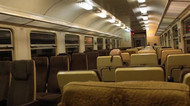 Вечерняя поездка на комфортабельной ЭД4МК-0089 смотреть онлайн