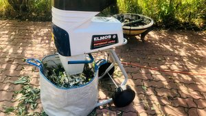 Работа роторного измельчителя ELMOS EHS-36